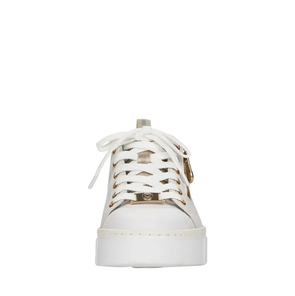 Riekerantistress Sneaker Schalensohle weiß S12 N5932-80
