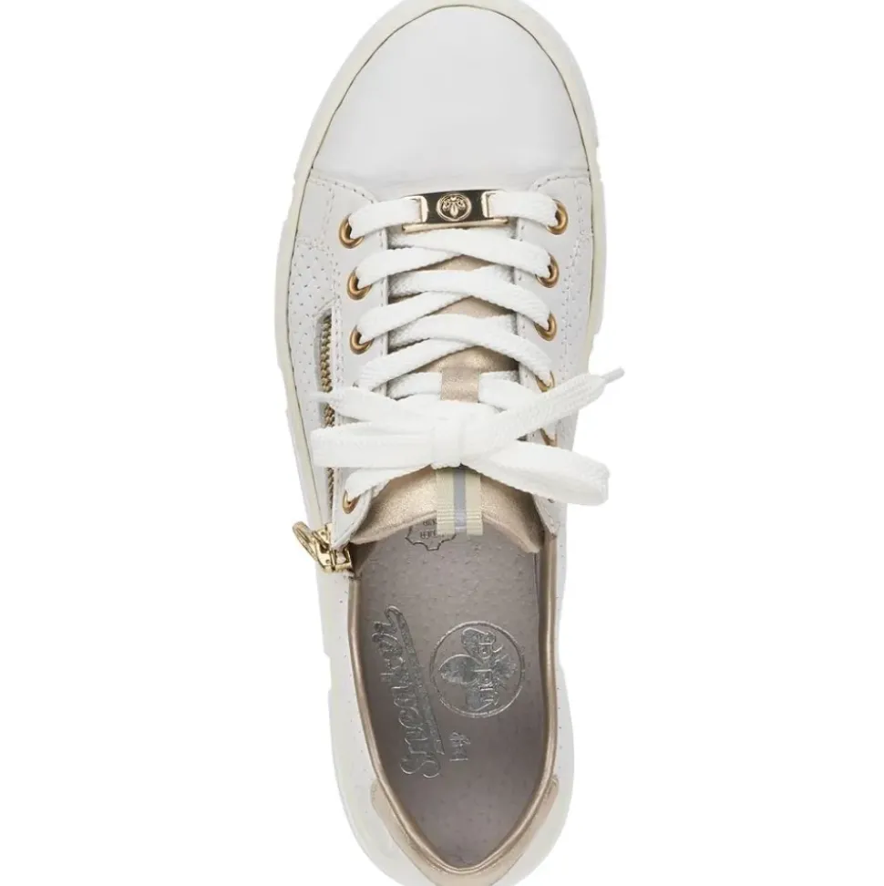 Riekerantistress Sneaker Schalensohle weiß S12 N5932-80