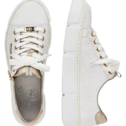 Riekerantistress Sneaker Schalensohle weiß S12 N5932-80