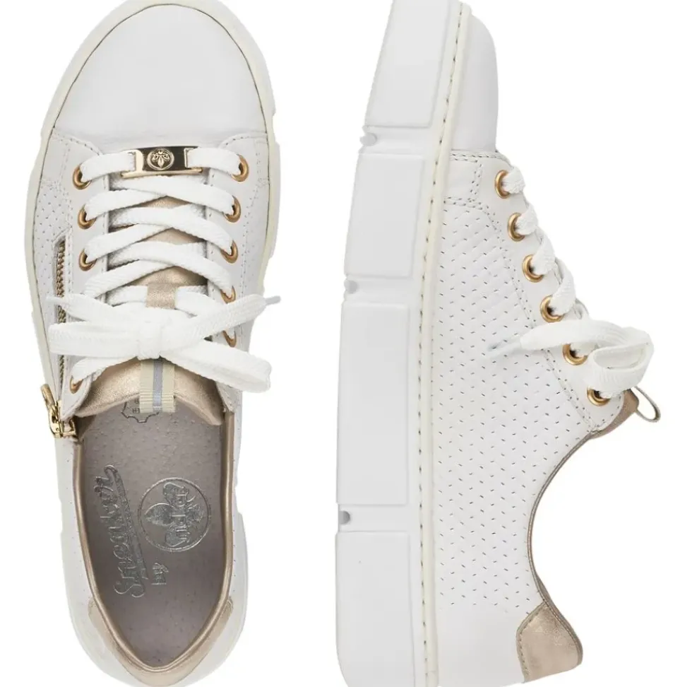 Riekerantistress Sneaker Schalensohle weiß S12 N5932-80
