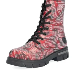 Rieker Biker Boots rot Z9120-35