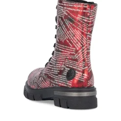 Rieker Biker Boots rot Z9120-35
