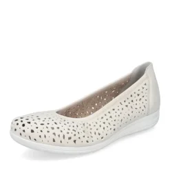 Rieker Damen Ballerinas helllbeige S13  L9365-60