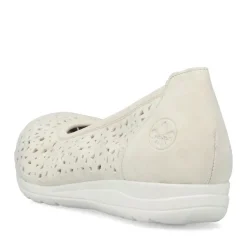 Rieker Damen Ballerinas helllbeige S13 L9365-60