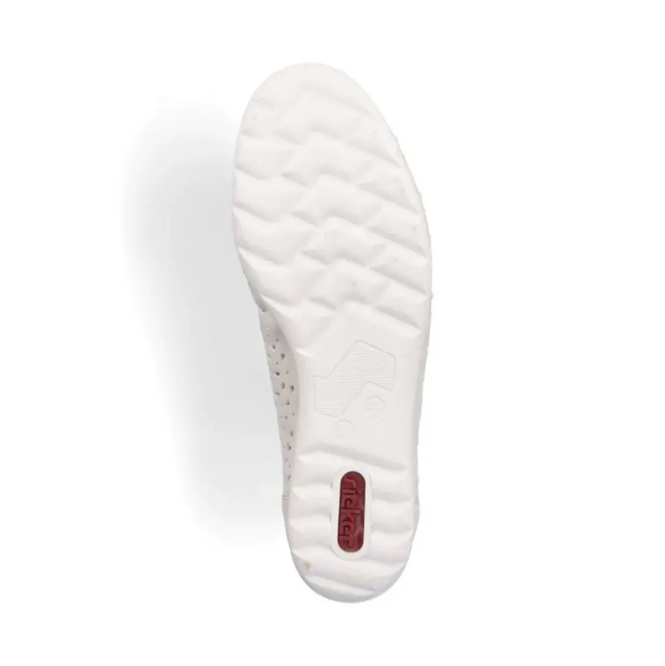 Rieker Damen Ballerinas helllbeige S13 L9365-60