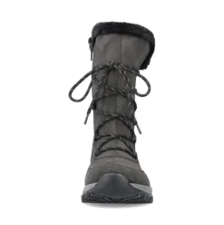 Rieker Damen Biker- Boots Schnürboots TEX- Membran Warmfutter Zierkordel blau S23 Z9124-12