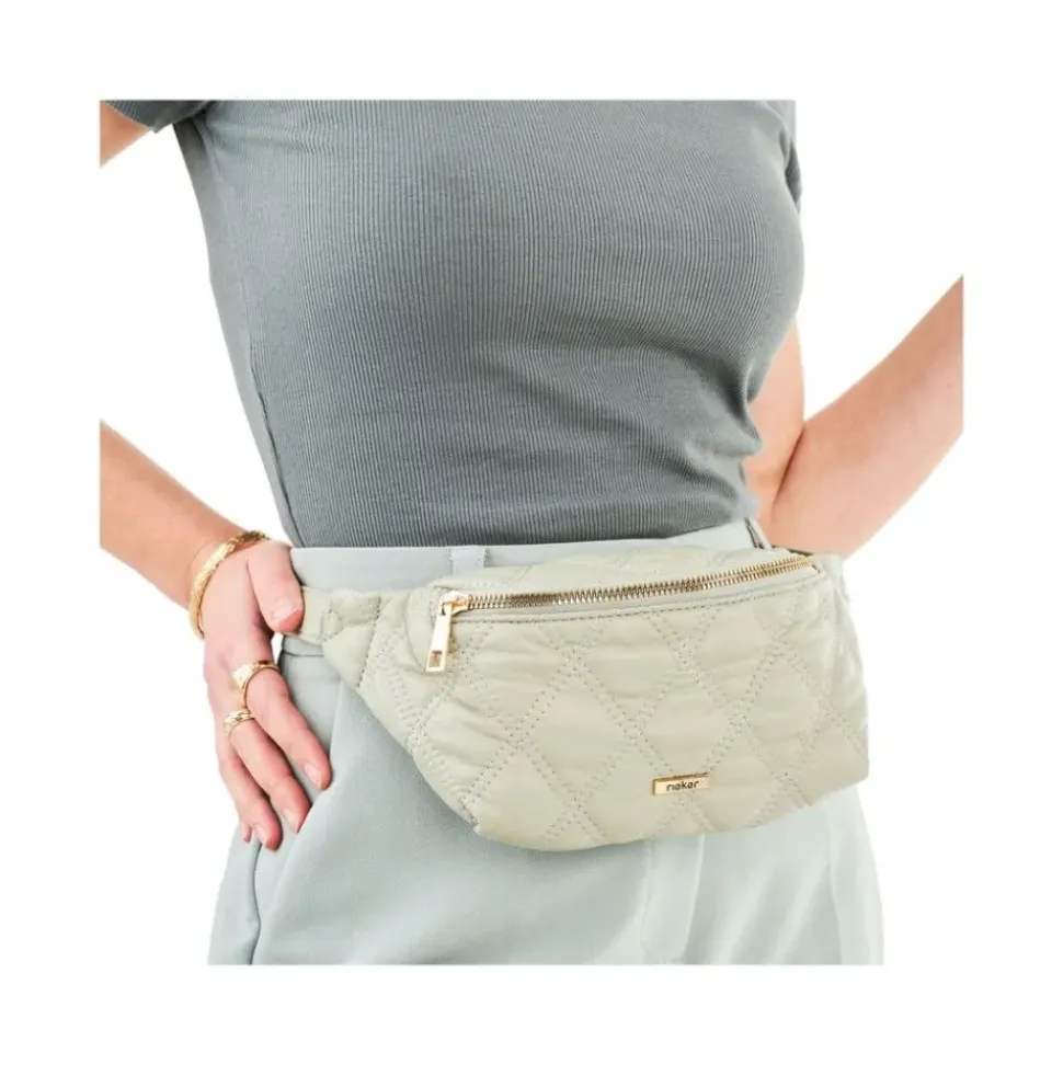 Rieker Damen Gürteltasche Steppung grün S13 H1502-52