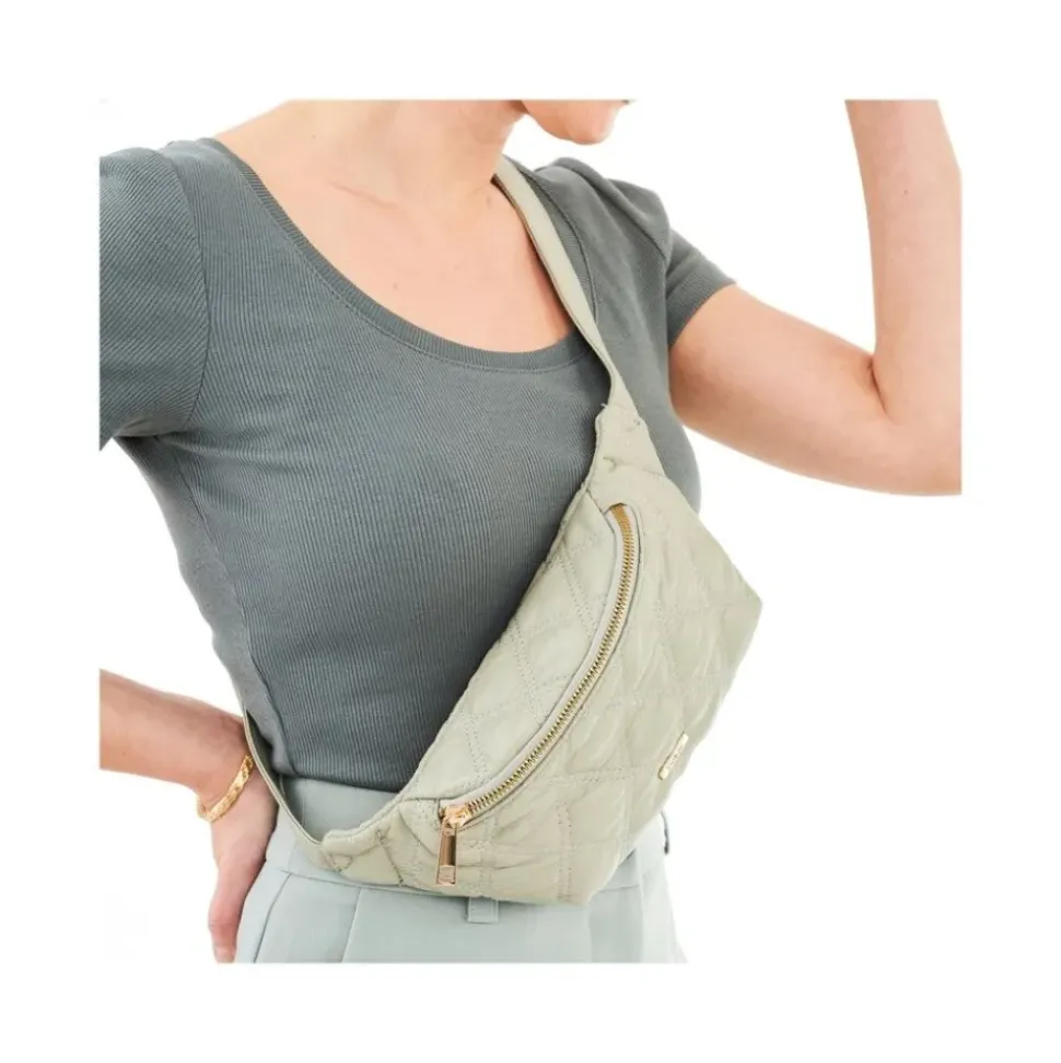 Rieker Damen Gürteltasche Steppung grün S13 H1502-52