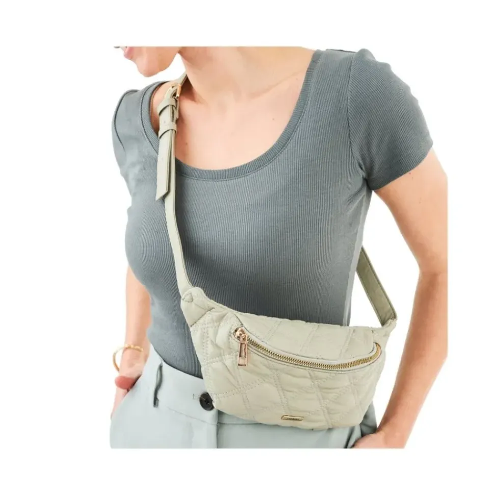 Rieker Damen Gürteltasche Steppung grün S13 H1502-52