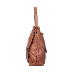 Rieker Damen Handtasche mit Reißverschluss in braun S23 H1514-22