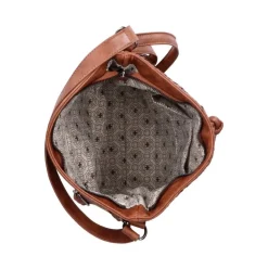 Rieker Damen Handtasche mit Reißverschluss in braun S23 H1514-22