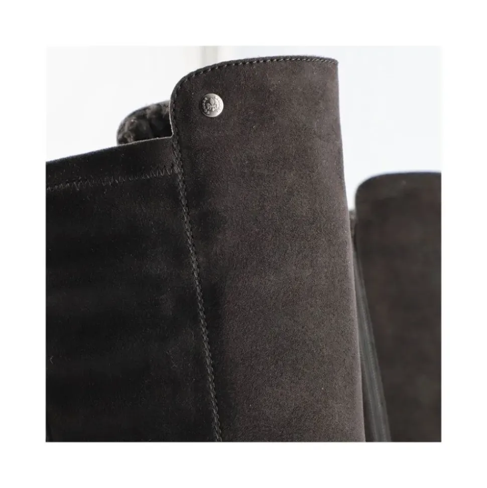 Rieker Damen Hochschaftstiefel mit Warmfutter in schwarz S23 76890-00