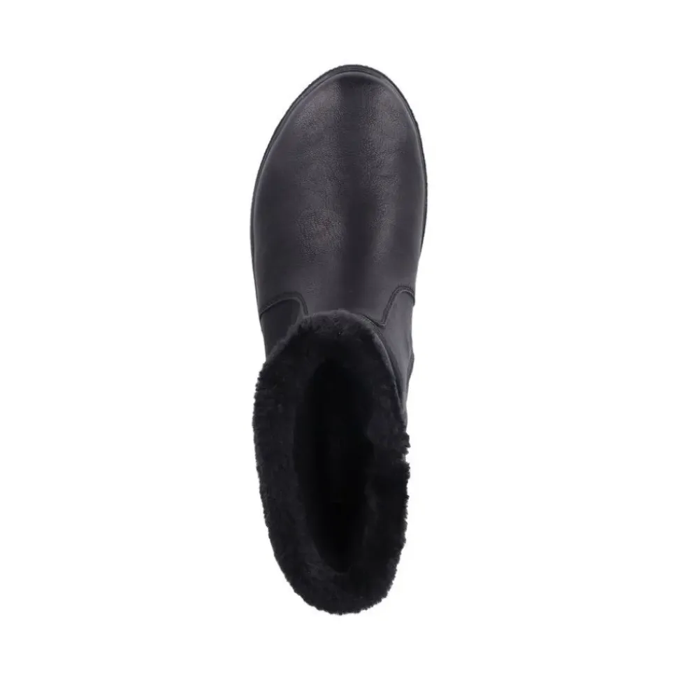 Rieker Damen Kurzstiefel Wechselfußbett, TEX-Membran schwarz S23 Z0070-00