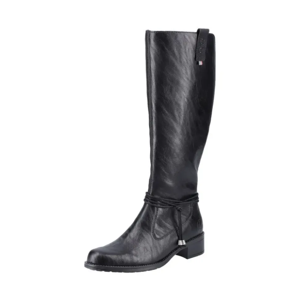 Rieker Damen Langschaftstiefel Vario-Schaft schwarz S23 Z7361-00