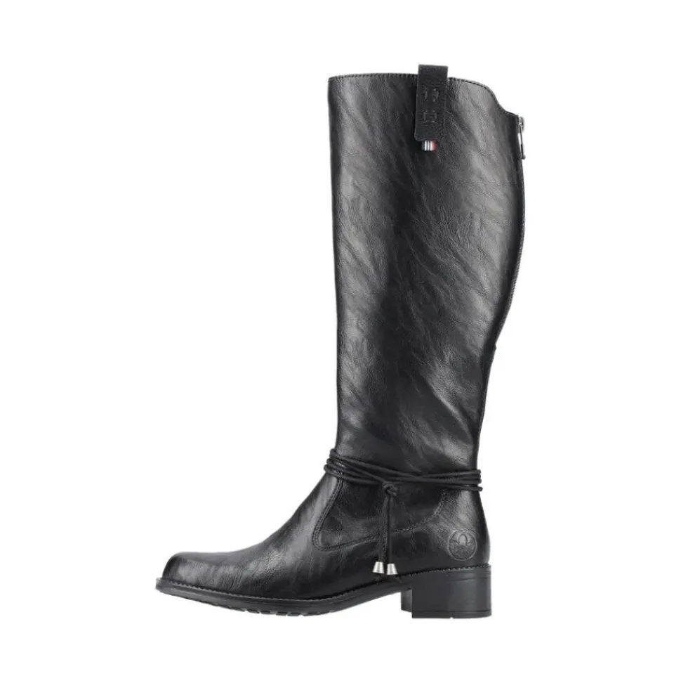 Rieker Damen Langschaftstiefel Vario-Schaft schwarz S23 Z7361-00