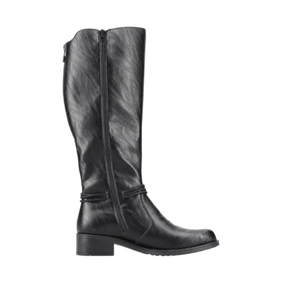 Rieker Damen Langschaftstiefel Vario-Schaft schwarz S23 Z7361-00