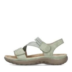 Rieker Damen Riemchensandalen mintgrün S13 64870-52