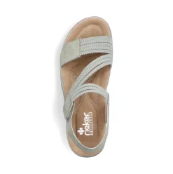 Rieker Damen Riemchensandalen mintgrün S13 64870-52