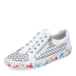 Rieker Damen Slipper altweiß S13  M2357-80