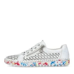 Rieker Damen Slipper altweiß S13  M2357-80