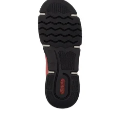 Rieker Damen Slipper rot Schnellschnürung S23 45951-33