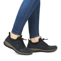 Rieker Damen Slipper Schnellschnürung S24 N3295-14
