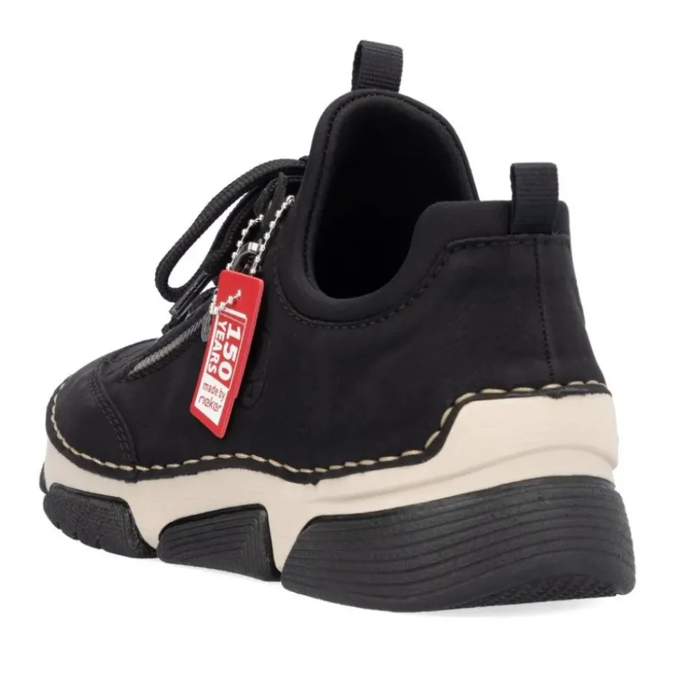 Rieker Damen Slipper schwarz S24 45973-00