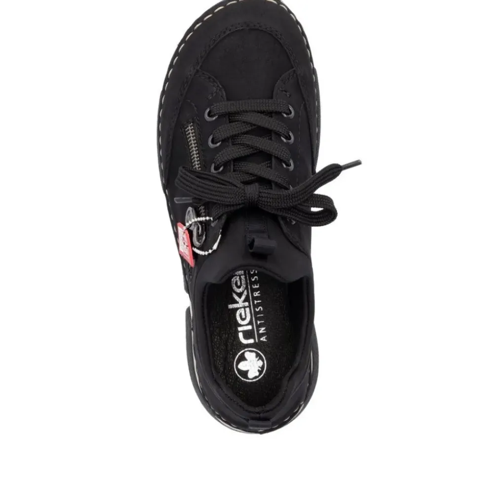 Rieker Damen Slipper schwarz S24 45973-00