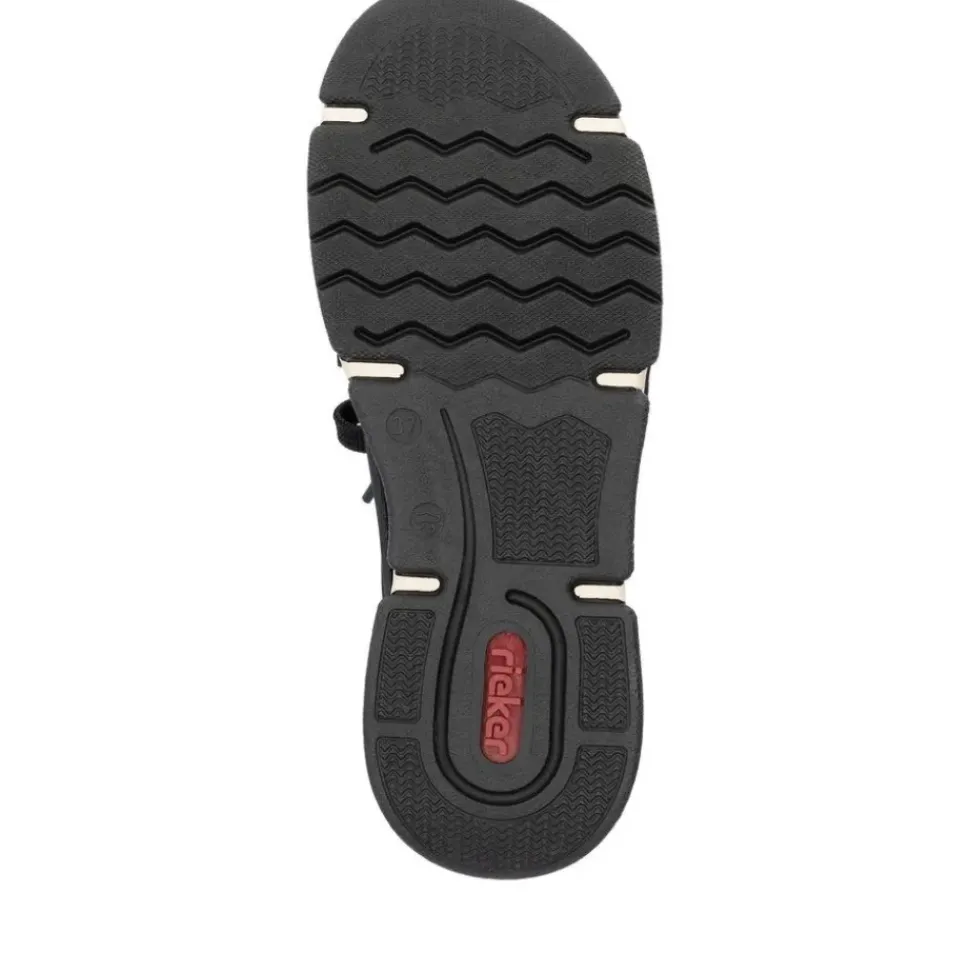 Rieker Damen Slipper schwarz S24 45973-00