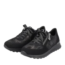 Rieker Damen Sneaker by Rieker nachtschwarz S23  N1411-90