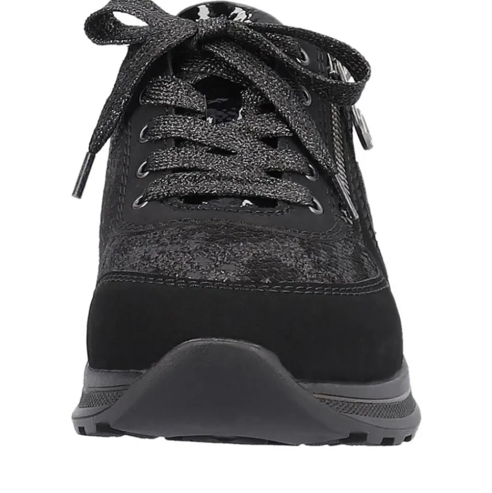 Rieker Damen Sneaker by Rieker nachtschwarz S23 N1411-90