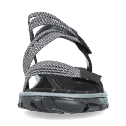 Rieker Damen Trekkingsandalen graphitschwarz S13 68871-00