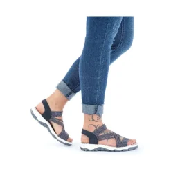 Rieker Damen Trekkingsandale 68888-14