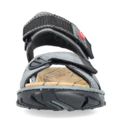 Rieker Damen Trekkingsandalen blaugrau S13  68851-14