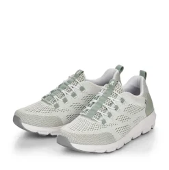 Rieker EVOLUTION Damen Sneaker Wechselfußbett grün S13 40403-52