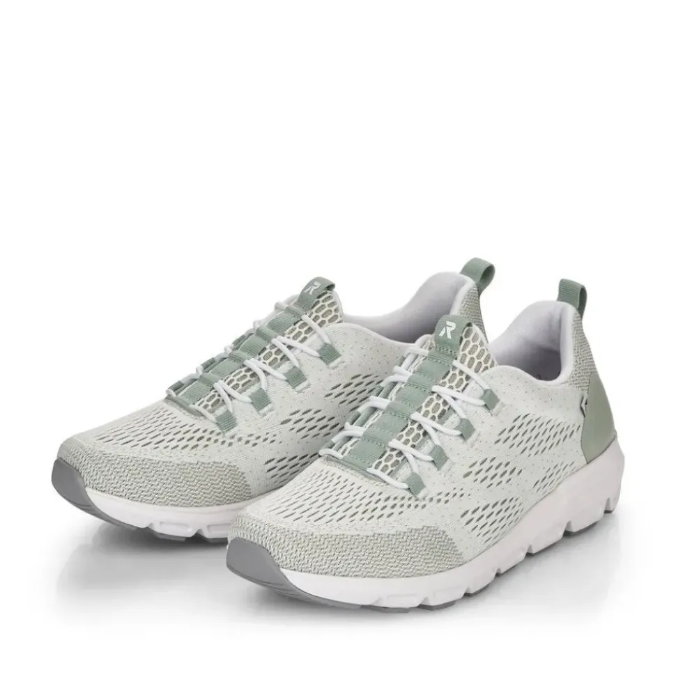Rieker EVOLUTION Damen Sneaker Wechselfußbett grün S13 40403-52