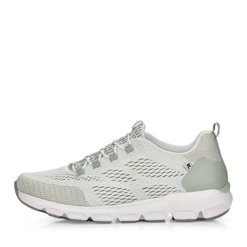 Rieker EVOLUTION Damen Sneaker Wechselfußbett grün S13 40403-52