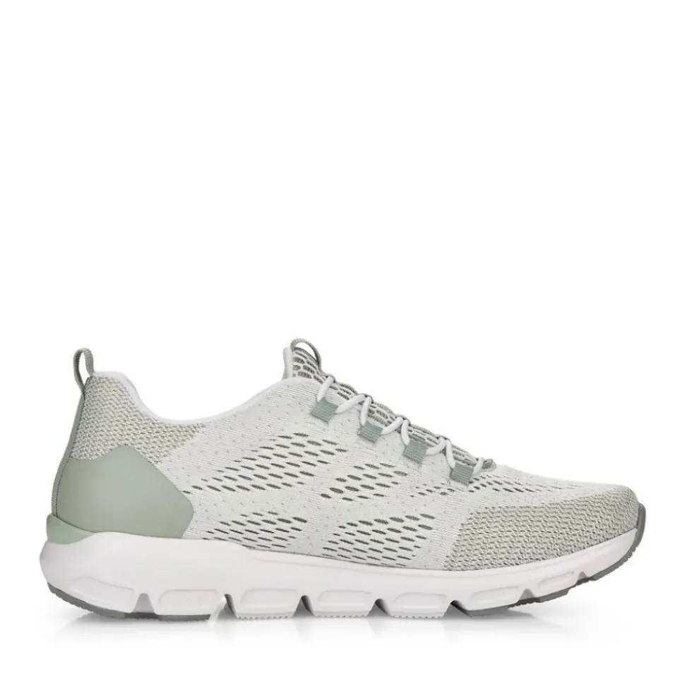 Rieker EVOLUTION Damen Sneaker Wechselfußbett grün S13 40403-52