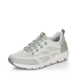 Rieker EVOLUTION Damen Sneaker Wechselfußbett grün S13 40403-52