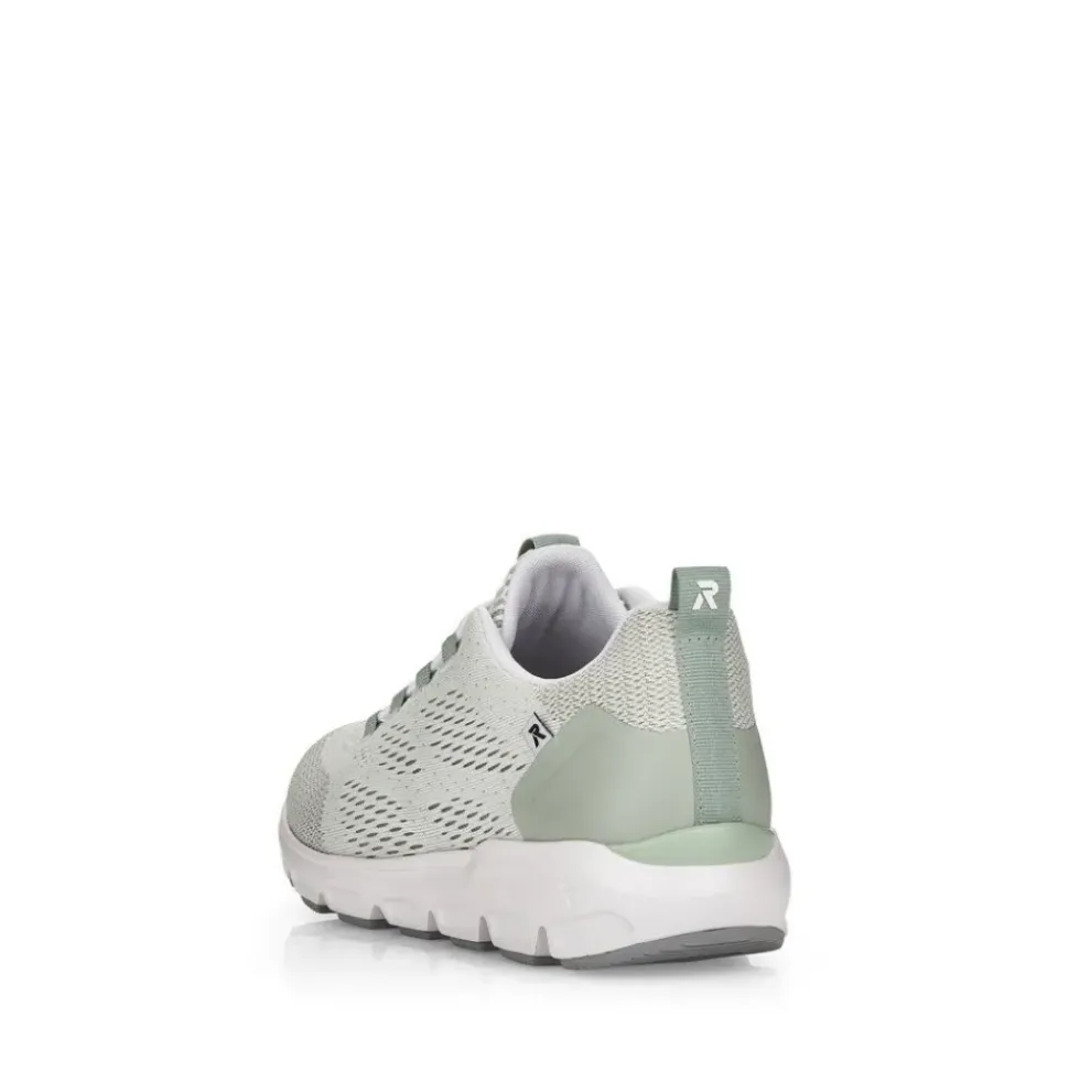 Rieker EVOLUTION Damen Sneaker Wechselfußbett grün S13 40403-52