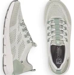Rieker EVOLUTION Damen Sneaker Wechselfußbett grün S13 40403-52