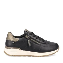 Rieker Evolution Damen Sneaker low Leder Wechselfußbett schwarz S24 W0604-00