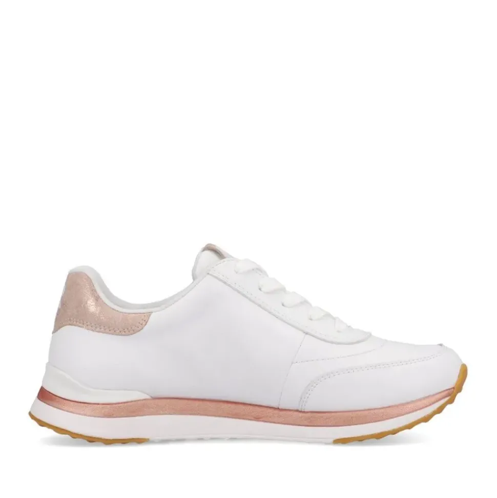 Rieker EVOLUTION Damen Sneaker Leder weiß S13 42505-80