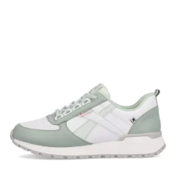 Rieker EVOLUTION Damen Sneaker Leder Wechselfußbett weiß S13 W0602-80