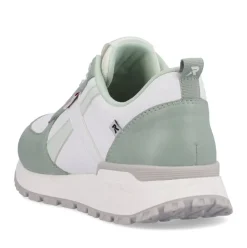 Rieker EVOLUTION Damen Sneaker Leder Wechselfußbett weiß S13 W0602-80