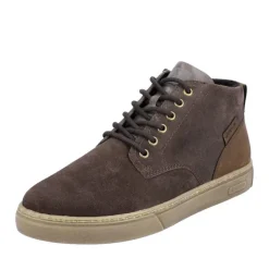 Rieker Evolution Herren Schnürboots Schnürstiefel Rauleder Wechselfußbett grau S23 U0762-45