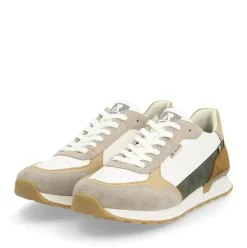 Rieker Evolution Herren Sneaker Leder Wechselfußbett beige S14 U0307-80