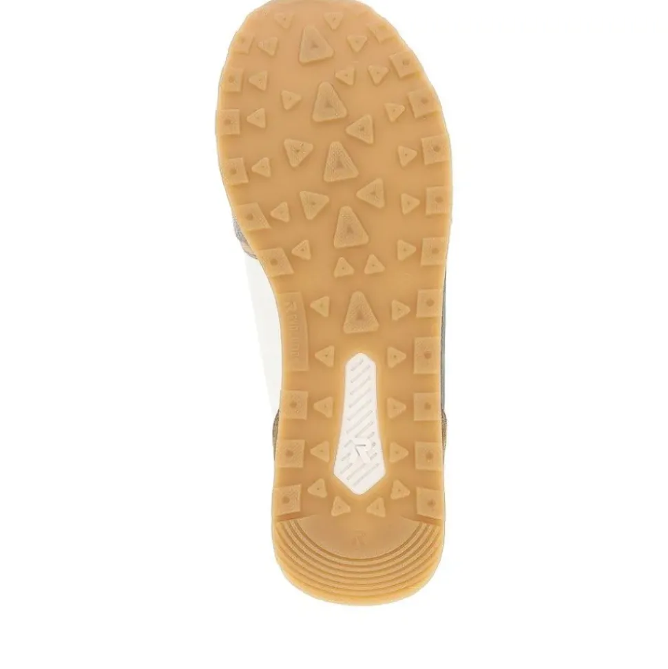 Rieker Evolution Herren Sneaker Leder Wechselfußbett beige S14 U0307-80
