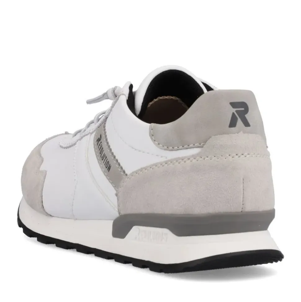 Rieker EVOLUTION Herren Sneaker Leder weiß S13 U0303-80
