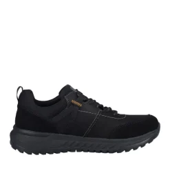 Rieker Evolution Herren Sneaker Rauleder TEX- Membran Wechselfußbett Komfortweite schwarz S23 U0100-00